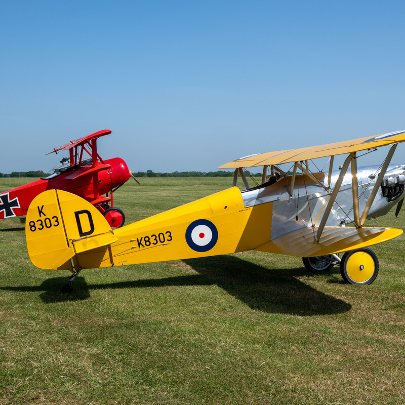 Isaacs Fury & Fokker DrI